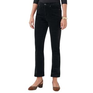 NWT J. McLaughlin Lenni Velvet Jeans Sz 14 Black